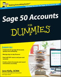 Sage 50 Accounts For Dummies