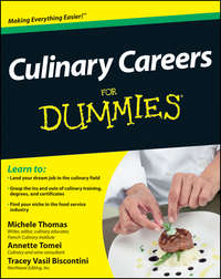 Culinary Careers For Dummies