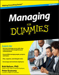 Managing For Dummies