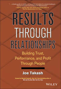 Results Through Relationships. Building Trust, Performance, and Profit Through People