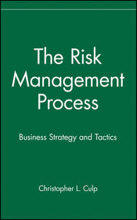 The Risk Management Process. Business Strategy and Tactics