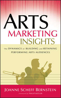 Arts Marketing Insights. The Dynamics of Building and Retaining Performing Arts Audiences