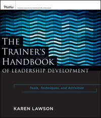 The Trainer's Handbook of Leadership Development. Tools, Techniques, and Activities