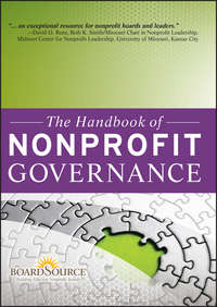 The Handbook of Nonprofit Governance