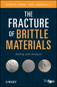 The Fracture of Brittle Materials. Testing and Analysis