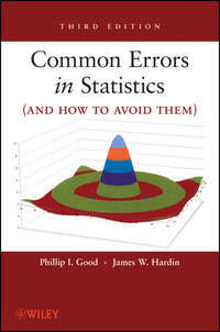 Common Errors in Statistics (and How to Avoid Them)