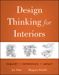Design Thinking for Interiors. Inquiry, Experience, Impact