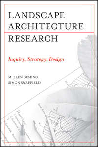 Landscape Architectural Research. Inquiry, Strategy, Design