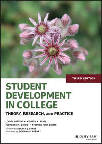 Student Development in College. Theory, Research, and Practice