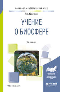 Учение о биосфере 3-е изд., пер. и доп. Учебное пособие для академического бакалавриата