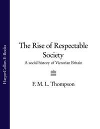 The Rise of Respectable Society: A Social History of Victorian Britain