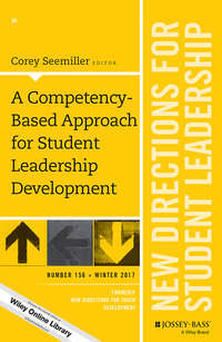 A Competency-Based Approach for Student Leadership Development. New Directions for Student Leadership, Number 156