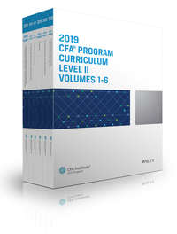 CFA Program Curriculum 2019 Level II Volumes 1-6 Box Set