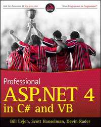 Professional ASP.NET 4 in C# and VB