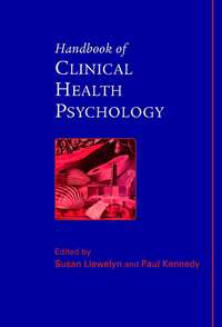 Handbook of Clinical Health Psychology