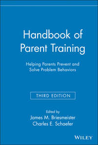 Handbook of Parent Training