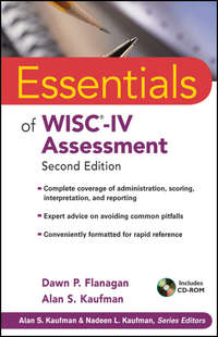 Essentials of WISC-IV Assessment