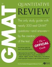 The Official Guide for GMAT Quantitative Review