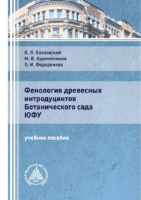 Фенология древесных интродуцентов Ботанического сада ЮФУ