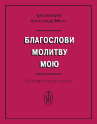 Благослови молитву мою. Из молитвенного опыта