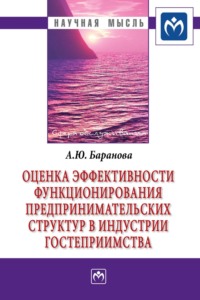 Оценка эффективности функционирования предпринимательских структур в индустрии гостеприимства