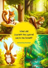 What did Scarlett the squirrel see in the forest