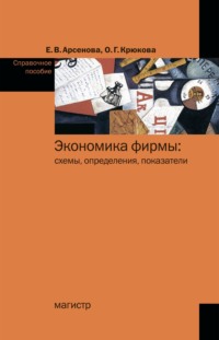 Экономика фирмы: схемы, определения, показатели