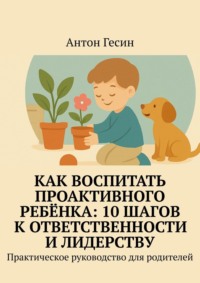 Как воспитать проактивного ребёнка: 10 шагов к ответственности и лидерству. Практическое руководство для родителей