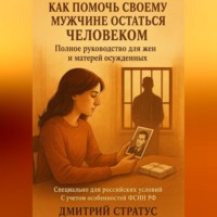 КАК ПОМОЧЬ СВОЕМУ МУЖЧИНЕ ОСТАТЬСЯ ЧЕЛОВЕКОМ- полное руководство для жен и матерей осужденных