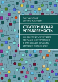 Стратегическая управляемость. Как обеспечить устойчивое операционное управление в организации, оставаясь стратегом и визионером