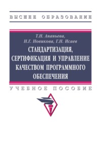 Стандартизация, сертификация и управление качеством программного обеспечения