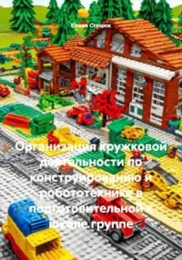 Организация кружковой деятельности по конструированию и робототехнике в подготовительной к школе группе