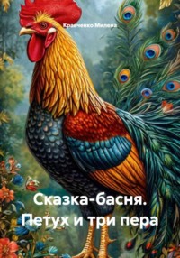 Сказка-басня. Петух и три пера