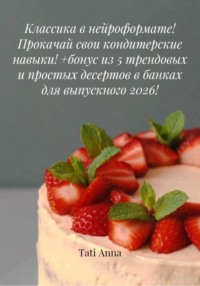 Классика в нейроформате! Прокачай свои кондитерские навыки! +бонус из 5 трендовых и простых десертов в банках для выпускного 2026!