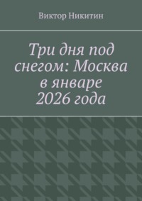 Три дня под снегом: Москва в январе 2026 года