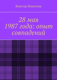 28 мая 1987 года: опыт совпадений