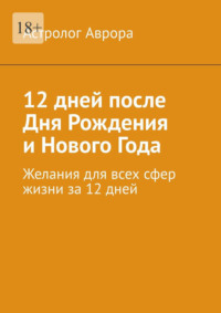 12 дней после дня рождения и Нового года. Желания для всех сфер жизни за 12 дней