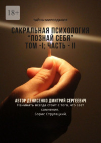 Сакральная психология. Познай себя. Том – I. Часть – II