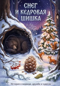 Снег и кедровая шишка