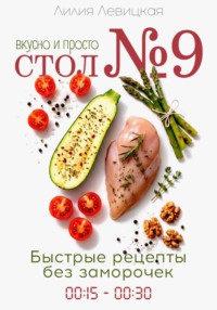 Диета Стол N9. Просто и вкусно. Быстрые рецепты.