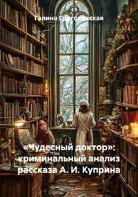 «Чудесный доктор»: криминальный анализ рассказа А. И. Куприна