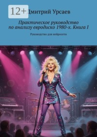 Практическое руководство по анализу евродиско 1980-х. Книга I. Руководство для нейросети