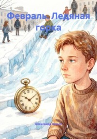 Февраль. Ледяная горка