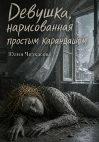 Девушка, нарисованная простым карандашом