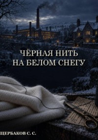 Чёрная нить на белом снегу
