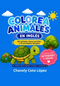 Colorea animales en inglés