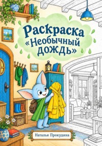 Раскраска "Необычный дождь"