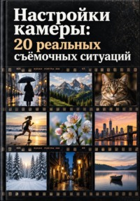 Настройки камеры: 20 реальных съёмочных ситуаций
