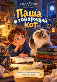 Юлия Хрони. Книги детям. Паша и говорящий кот. Детская книга о дружбе и приключениях