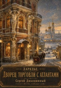 Зарядье. Дворец торговли с атлантами